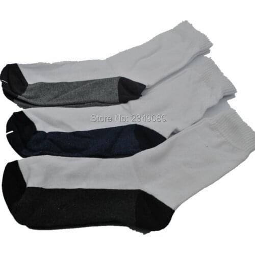 Walking Mountain Mens White Socks