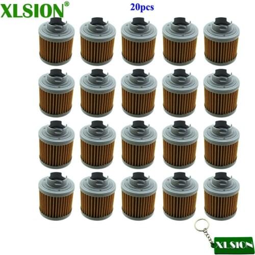 XLSION 20pcs Oil Filter For 1986-1987 ATC125M Pit Bike Mini GP Minicross Minimotard KitacoYX (2009/2010) Takegawa Daytona