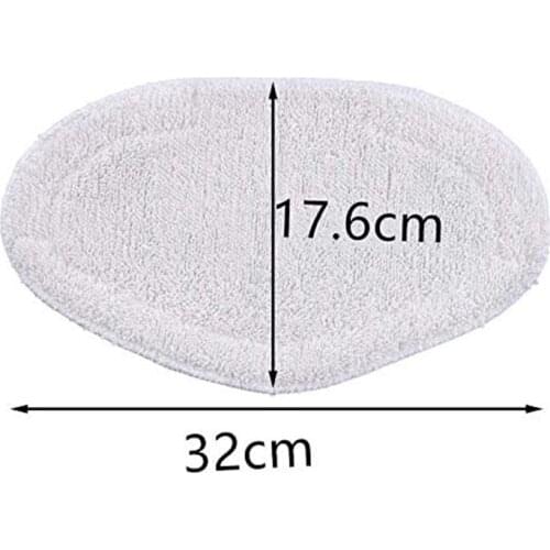 1/2/4/8pcs Steam Mop Pads Washable Reusable Microfiber Replacement Mop Accessories Cloth for Polti Kit J99Store