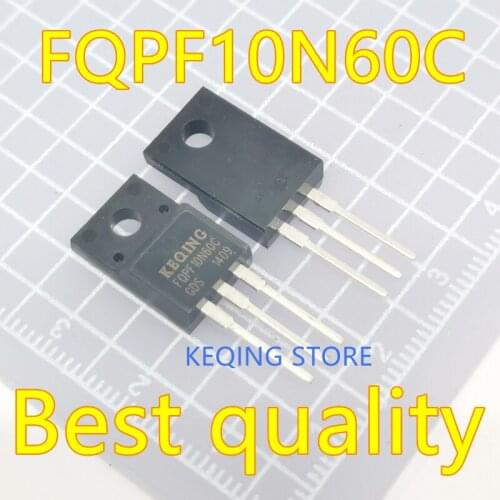 10pcs FQPF10N60C FQPF10N60 10N60