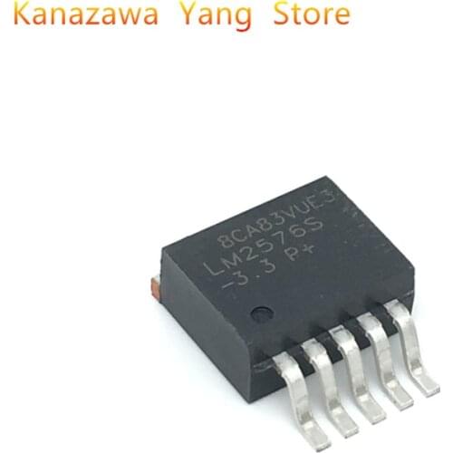 10pcs/Lot Brand New LM2576SX-3.3/NOPB LM2576S-3.3 TO-263 5PINS Step-Down Circuit Regulator In Stock Best Quality