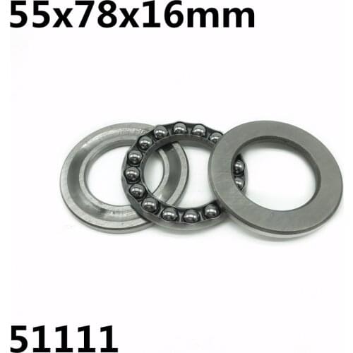 51111 55x78x16 mm Axial Thrust Ball Bearings 8111 High quality