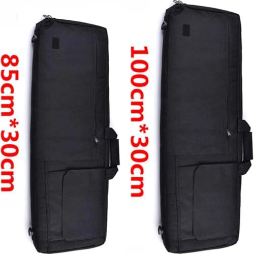 85cm / 100cm Tactical Gun Bag Hunting Rifle Gun Carry Bag Airsoft Rifle Case Hunting Bags Sniper Gun Protective Case