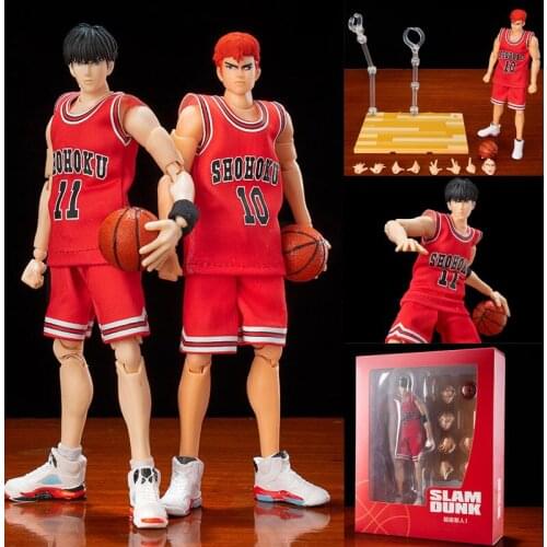 Slam Dunk Sakuragi Hanamichi Anime Action Figure 1/10 scale painted Model Toy Gift