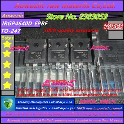 Aoweziic 2018+ 100% new imported originaI IRGP4640DPBF IRGP4640D IRGP4640D-EPBF IRGP4640D-E TO-247 Field effect 600V 65A
