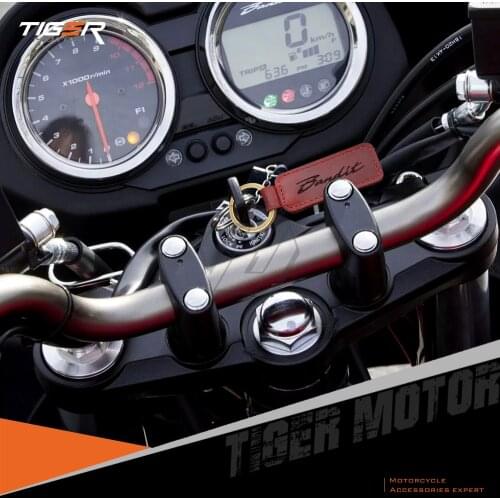 For Suzuki Bandit 150 400 1200 1250 1250S Key Motorcycle Cowhide Keychain Key Ring Case