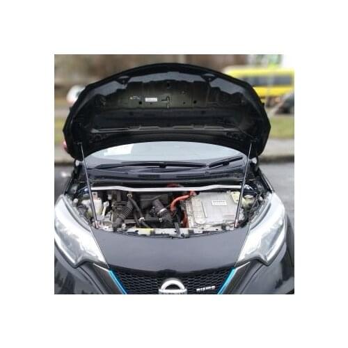 Damper for 2012- Nissan NOTE e-POWER HE12 Front Bonnet Hood Modify Gas Struts Lift Support Shock Accessories Absorber