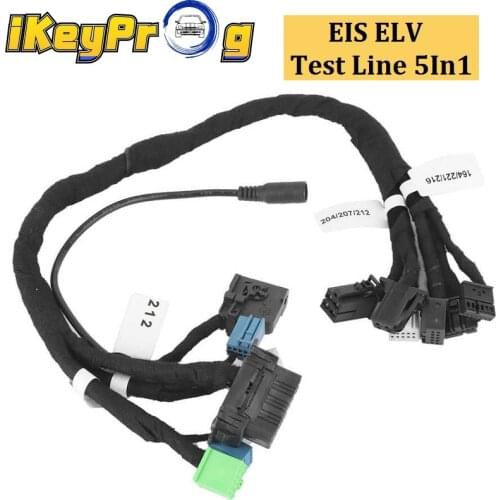 New EIS ELV Test Cables Line 5In1 For Me-rcedes Works with VVDI MB BGA TOOL CGDI Prog MB (5-in-1) Diagnostic Cables