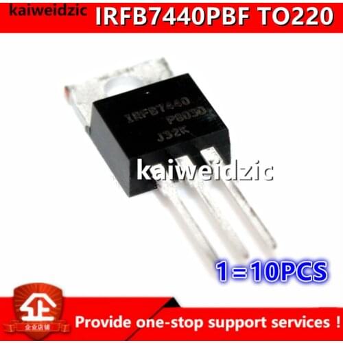 Kaiweikdic New imported original IRFB7440 IRFB7440PBF 40V/208A N-channel MOSFET for high power inverter TO-220