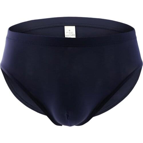 LICOOYICOO Mens Silk Briefs