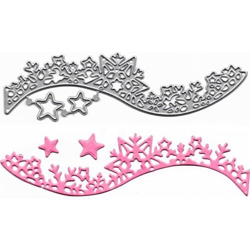 Lace New Cut Die Fustelle Metal Cutting Dies For Scrapbooking DIY Handcrfat Template Stencil Embossing Folders Mold Clear Stamps