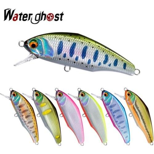 New Quality Flat Scale Sinking Fishing Bait 44mm / 3.5g Trout Crank Artificial Hard Bait Bait Freshwater Fishing Tackle