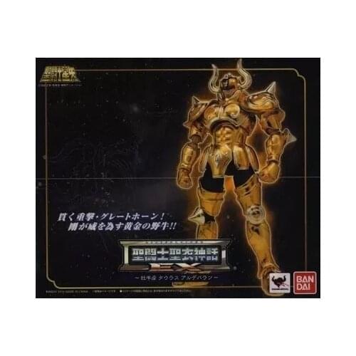 New Model toys Saint Seiya Cloth Myth Gold Ex 2.0 Taurus Aldebaran Action Figure toy Bandai collector