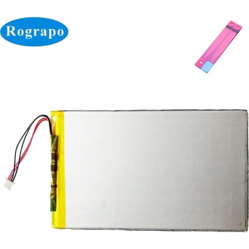 New 3.7V 4700mAh Tablet PC Battery For Prestigio Multipad 4 Ultra Quad 8.0 3G PMT7287C 4-Wire Plug