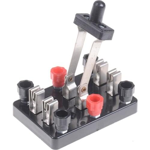 One Piece Knife Switch Double Pole Double Throw Dpdt Toggle Experiment Test School