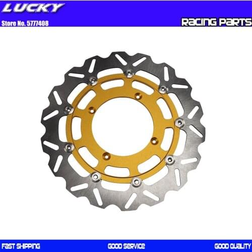 Motorcycle 320MM Front Floating Brake Disc Rotor Plate For Suzuki PMZ250 07-19 RMZ450 05-19 PMX450Z 10-19