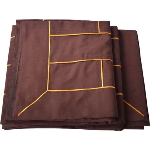 Religious supplies master monks clothes genuine ancestral clothes cassock two color coffee red Phnom Penh masters clothes