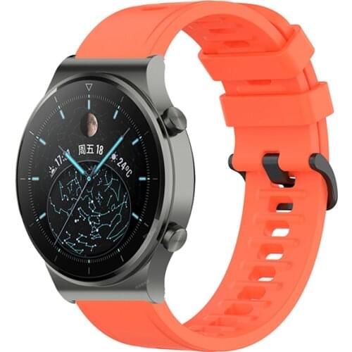 For Huawei Watch GT 2 Pro Strap 22mm Sport Replace Silicone Watchband For Huawei Watch 3/3 Pro/GT 2E/2 46mm/Honor Magic Bracelet