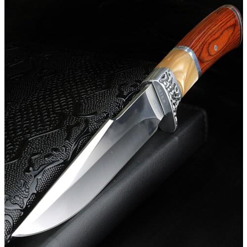 XUAN FENG outdoor knife hunting portable tactical self-defense short knife high hardness saber camping survival knife