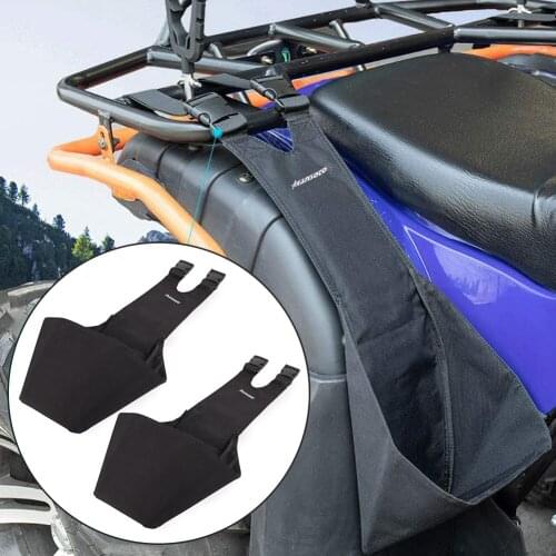 2PCS ATV Rear Passenger Foot Pegs Adjustable Foldable Wear-resistant Foot Rest Pedals For Polaris Sportsman Honda Cute