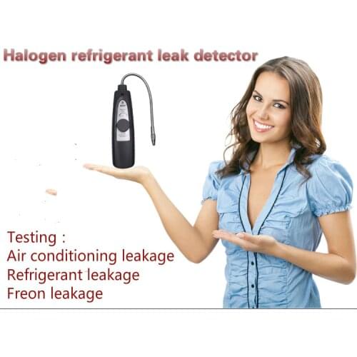 Electronic air conditioning freon refrigerant leak detector halogen leak detector, auto repair liquid leakage detection