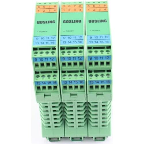 Signal isolator 4-20mA module distribution conversion one input one two three four output transformer 0-5V 0-10V