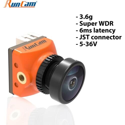 RunCam Racer Nano 2 FPV Camera CMOS OSD 1000TVL Super WDR 6ms Low Latency Gesture Control for FPV Racing Drone