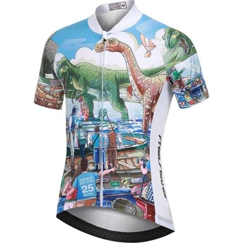 Summer Boys Cycling Short Sleeve Jersey Mesh Breathable Soft Girls Biking Shortswear MTB Riding Bickcle Tops for Children