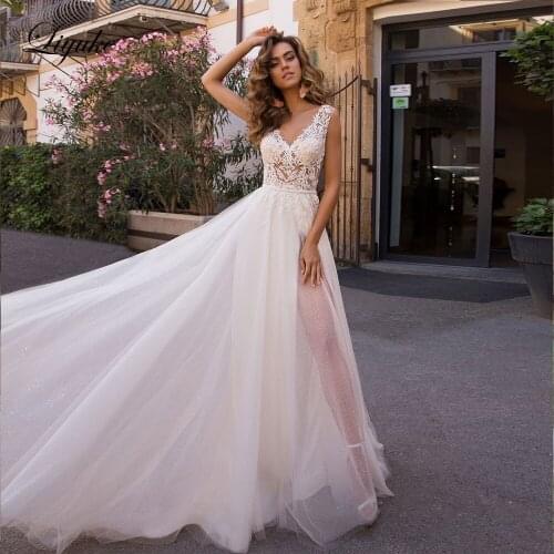 Liyuke Beach Wedding Dresses
