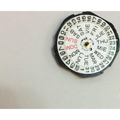 New original PC33 movement double calendar quartz movement