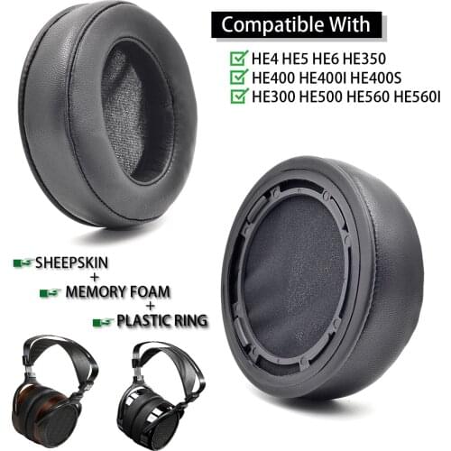 New Replacement Ear Pads Earmuffs Earpads for Hifiman HE400 400I 400S HE560 560I HE500 300 350 HE3 5 6 Headphone