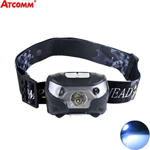 3 Modes USB Rechargeable LED Headlamps High Lumen Q5 Chip Motion Sensor Switch LED Zoomable Headlight Flashlight Hiking Camping
