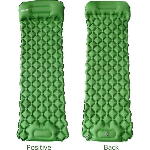 Camping Air matt mat Ultralight Inflatable mattress in tent Portable trekking Folding bed hiking Travel sleeping pad