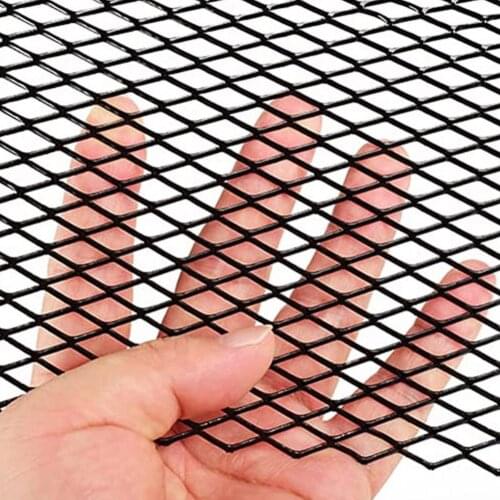 Universal Car Grill Mesh Rhombic Aluminum Alloy Automotive Grille Insert Bumper Grilles Net Vent Durable Auto Accessories 2021