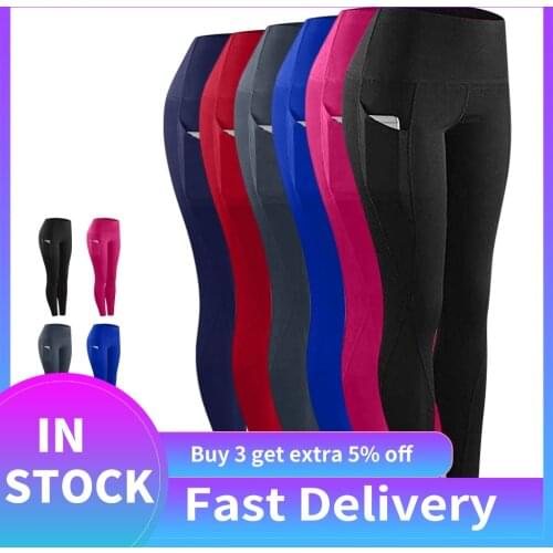 Women Push Up Workout Out Pocket Leggings Fitness Sports Running Soft Athletic Pants High Waist Running Leggings Workout Pants
