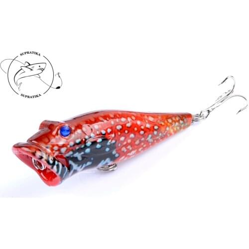 1Piece 8cm 12.4g Isca Artificial Crankbait Wobblers Colorful Fishing Bait Lures With Bass Hooks For Sea Fishing Tackle Pesca