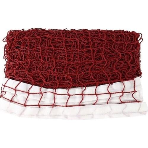 1 Pcs Portable Outdoor Sports Tool Badminton Tennis Volleyball Net For Beach Garden Indoor Outdoor Games Red