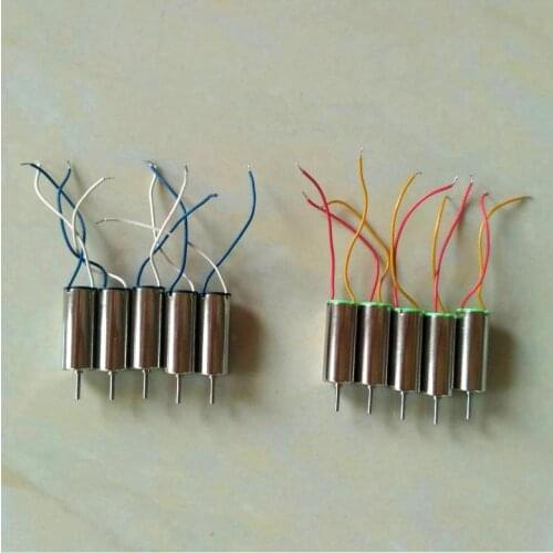 10PCS SYMA X20 Motor Engine CW CCW Motor Spare Part Set for RC Quadcopter Drone Syma X20 Motor Accessory