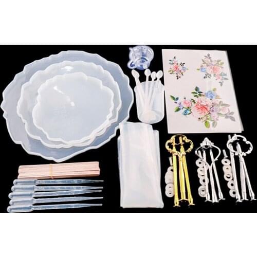 39Pcs Three Layer Molde De Silicona Para Resina Diy Jewelry Craft Making Tools Set For Jewelry Handmade Finding Accessories