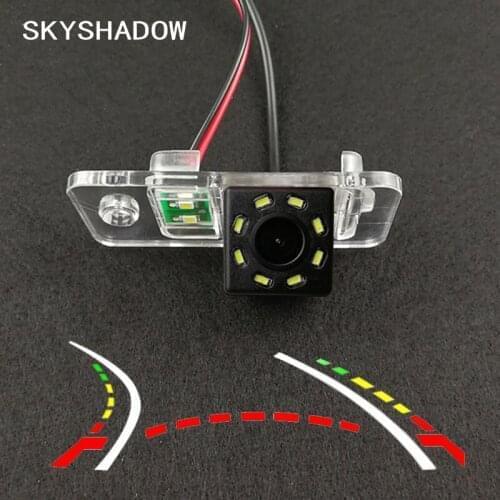 Wireless Car CCD Rear Camera Fisheye 4 8 12 Led Dynamic Night Vision Waterproof For Audi S5 Q7 A8 A6 A6L A8 A4 A3 1997-2014