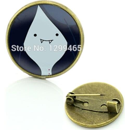 Brooch Brooches Pin Hot Sale Amazing Fashion Alloy Jewelry Retro Ethnic Style New Arrived Vintage Adventure Time Marceline C435