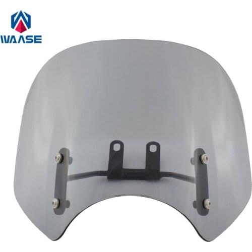 Waase Motorcycle Windscreen Windshield Shield Screen With Bracket For Honda CMX300 CMX500 Rebel CMX 300 500 2017 2018 2019 2020