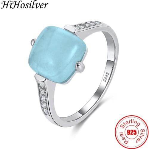 HiHosilver Sapphire Rings