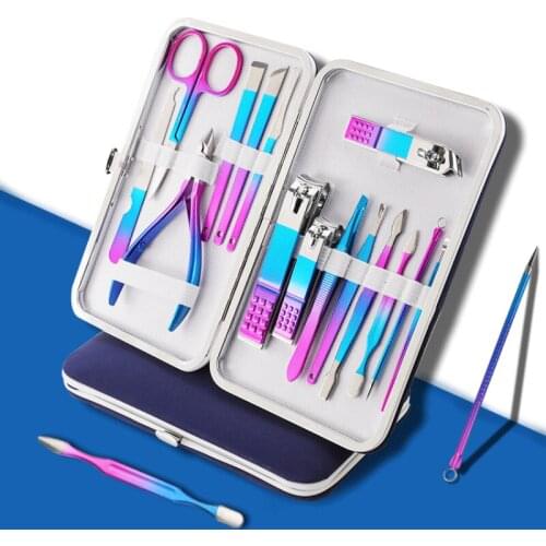 Manicure pliers color titanium nail set peeling pliers beauty Nail Clippers Trimmers Stainless Steel Peeling Pliers tools