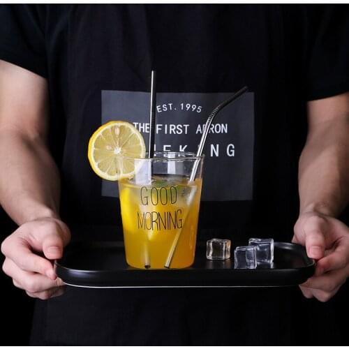 Reusable Drinking Straw For Kids Stainless Steel Straws Bent Straw Mug Coffee Child Drinking Straw For Home Kitchen Accessory