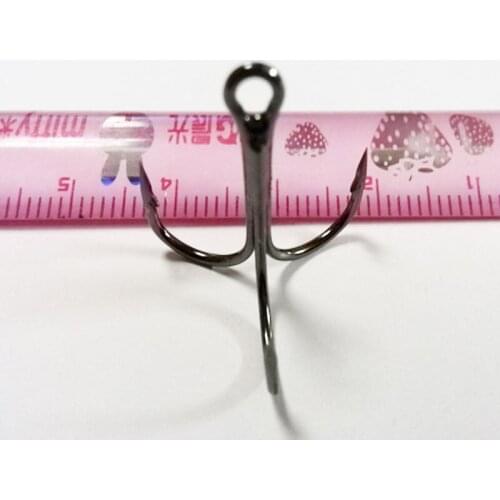 2019new fishing treble hooks size4# number100pcs High quality Factory direct production
