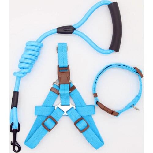 7 Colors Dog leash Traction Rope Pet dog harness for small and large dogs Pull Adjustable Dog Leash Vest Classic Running Leash