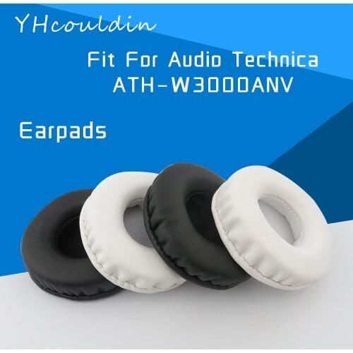 YHcouldin Earpads For Audio Technica ATH W3000ANV ATH-W3000ANV Headphone Accessaries Replacement Leather