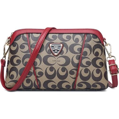 Women Small Leather Shoulder Purse Hand Bag Elegant Lady Cross Body Shoulder Bag