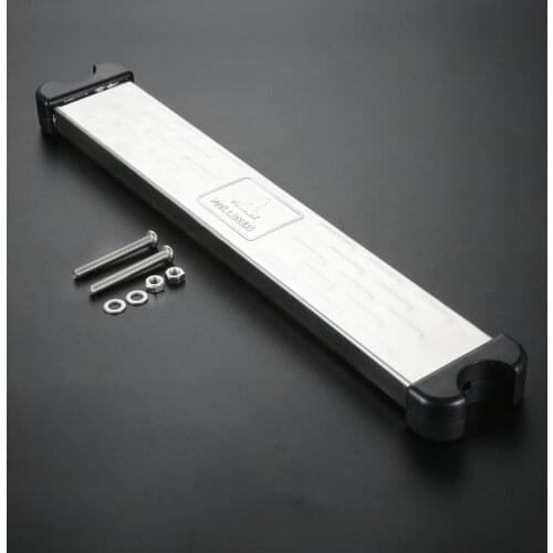 1pc Swimming Pool Ladder Rung Steps 304 Stainless Steel Anti Slip 50*7.5*2.5cm Escalator Pedal Replacement w/screw Easy Install
